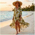 Floral Shirt Dress